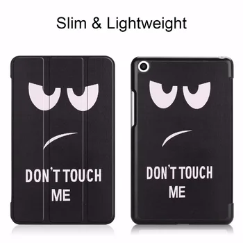 

For Xiaomi mipad 4 Magnetic Case For Xiaomi Mipad4 8'' Tablet Case Mi Pad 4 with Tri-fold Stand Protective Cover Case+pen