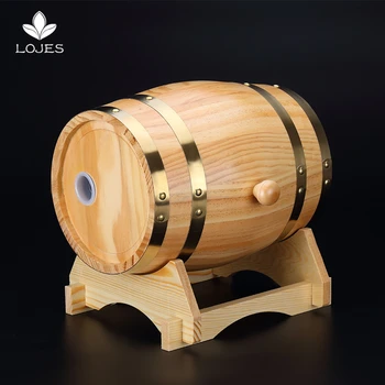 

1.5L beer brewing keg Vintage Wood Oak Timber Wine Barrel for Whiskey Rum Port Decorative Barrel Keg Hotel Restaurant Display