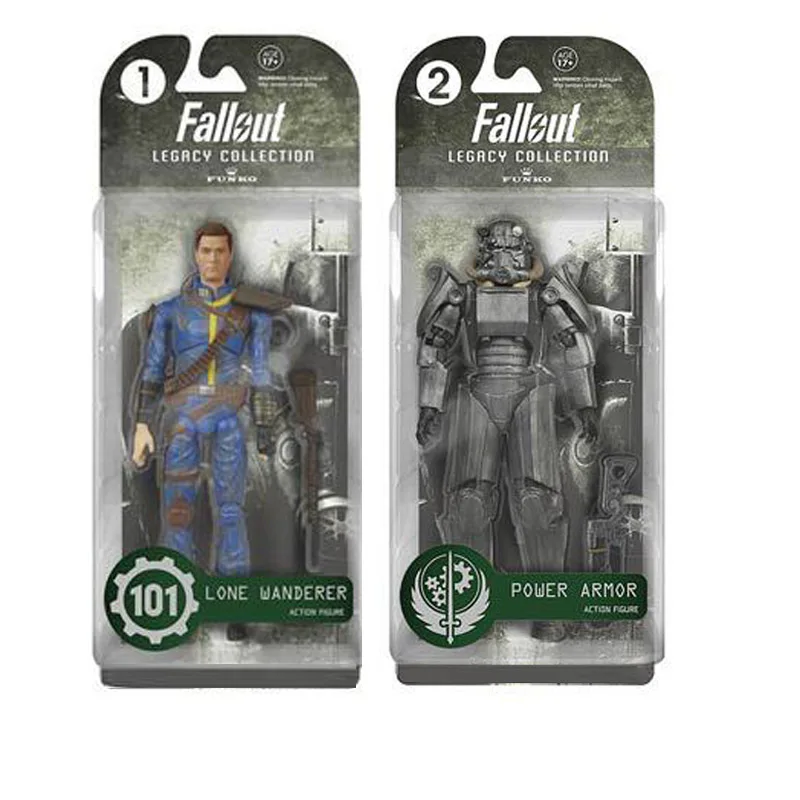 1 шт. 15 см Высокое качество FALLOUT 4 LONE WANDERER Фигурки игрушки POWER ARMOR модель экшн
