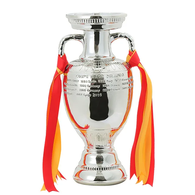 34cm Medium Size Euro European Cup Championship for Fans Bar Club Home Souvenir Memento Cup soccer Europa league trophy