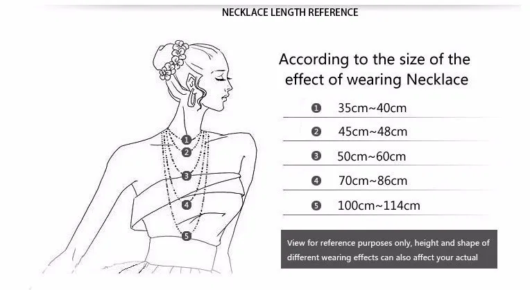 necklace size