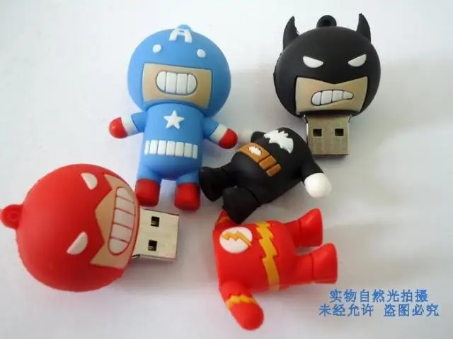 Cartoon Super Hero usb flash drive 64GB pen drive cartoon hot sale usb stick cute mini pendrive 8G 16G U disk flash card 128GB