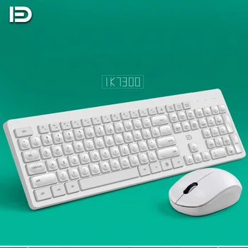 

Stylish and Comfortable Universal Ergonomic Silent 2.4G Wireless Keyboard and Mouse Set For Home and Ofice Use, Power Saving