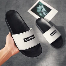 Мужские тапочки из ЭВА Мужская обувь Вьетнамки мужские мягкие черные и белые повседневные Летние Нескользящие домашние и уличные мужские тапочки Homme