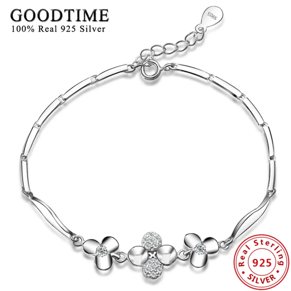 Buy 925 sterling silver Bracelets For Women Trendy