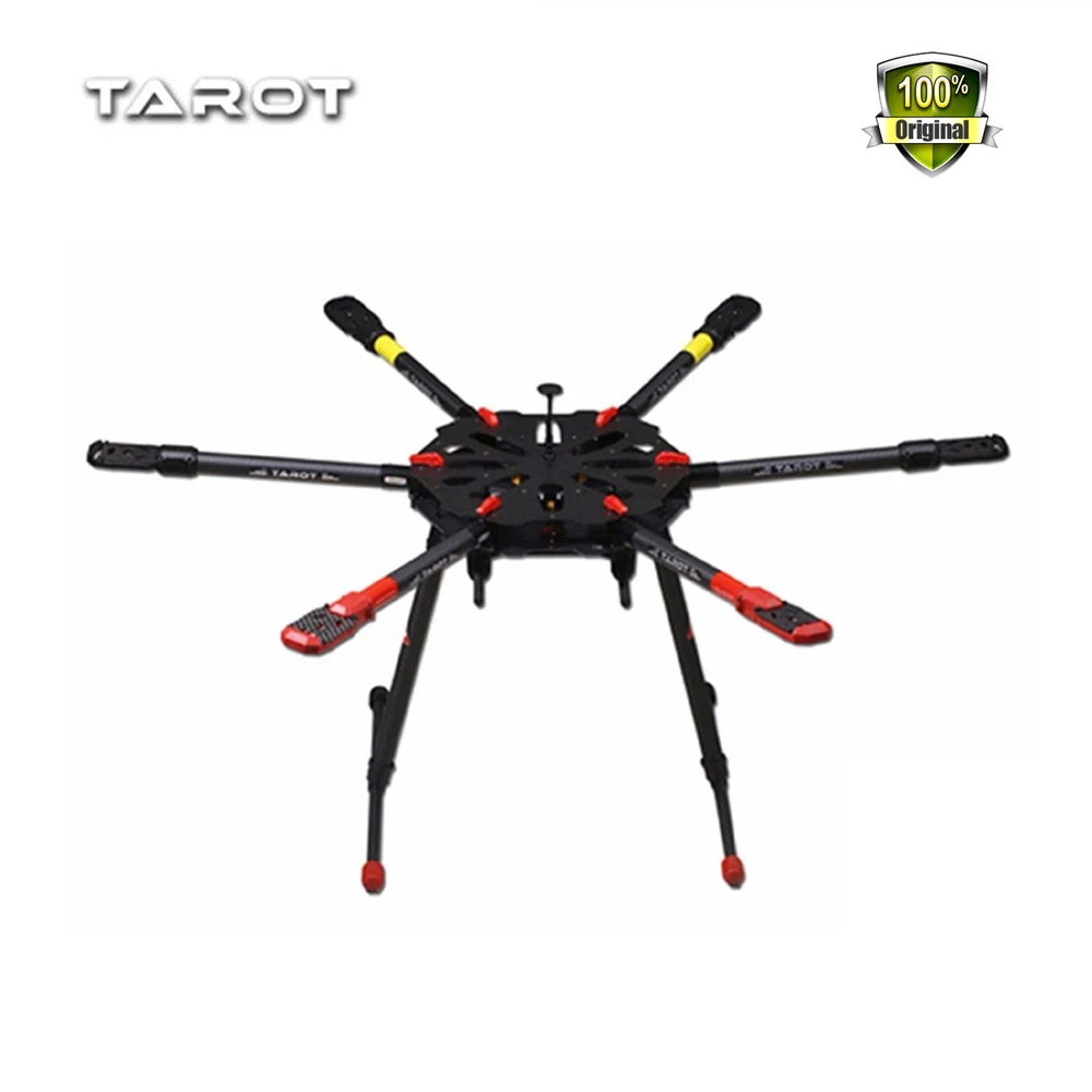 

Weyland Tarot X6 Pure Carbon 960mm Hexacopter with Retracts 6-Axis PCB Center Plate Folding Frame Kit FPV RC Drone TL6X001
