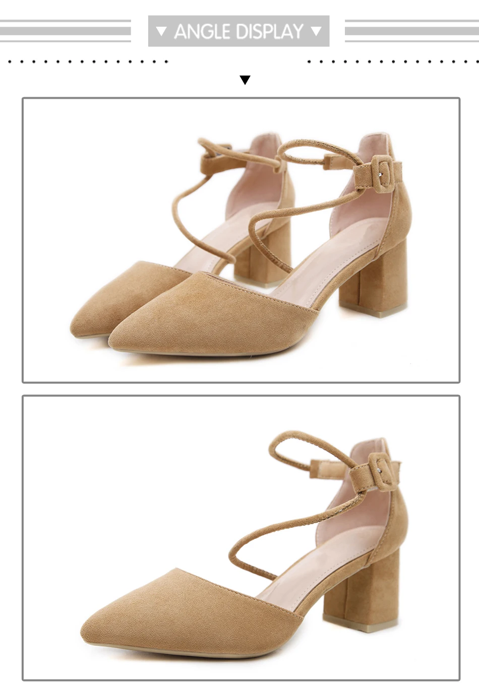 BYQDY/классическая женская обувь ручной работы; Новинка; сезон весна; модная женская обувь из флока с ремешком; женская обувь для вечеринок; коллекция года; женские босоножки на толстом каблуке с закрытым носком