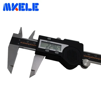 

Economic Models 0-150mm Waterproof Digital Vernier Caliper Stainless Steel Electronic Caliper High-Accuracy Measurement Tools
