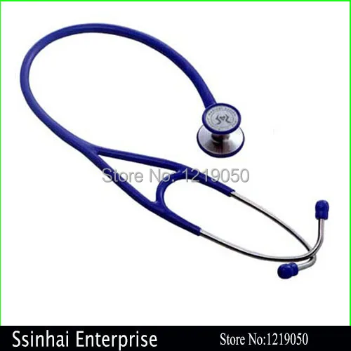 Buy Stainless Medical Stetoskop Light Copper Cardiology Double Head Functional