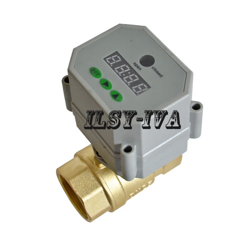 DN15,DN20,DN25,DN32 timer controlled motorized ball valve,2 way brass