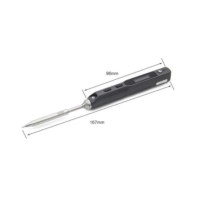 

TS100 Electric Soldering Iron USB 65W Digital Temperature Adjustable MINI Welding Pen Programmable Soldering Station ARM MCU