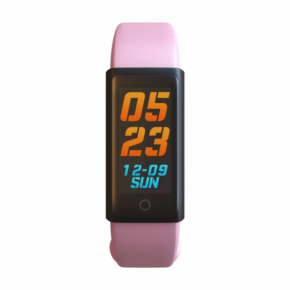 

OGEDA Women Smart Watch Colorful TFT-LCD Screen Heart Rate Blood Pressure SPO2 Fitness Tracker Smart Wristband Women 2018 Clock