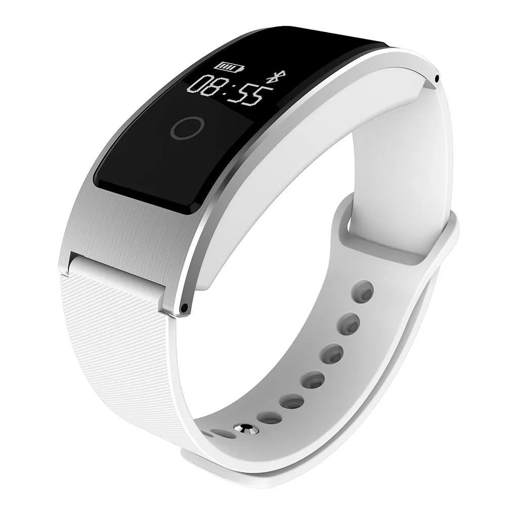 SKF-A6 Smart Bracelet Blood Oxygen Smart Band Heart Rate Monitor Motion Tracking Wristband for iPhone X 8 Plus 7 Plus 6 6S Plus