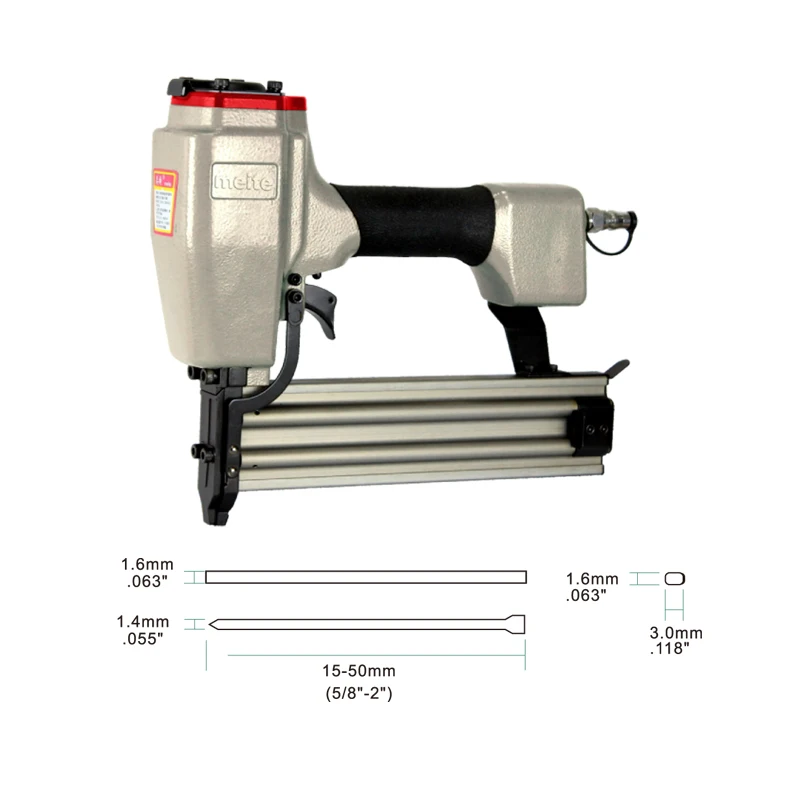 Meite T50MA brad гвоздильщик 16GA воздушный brad гвоздильщик пистолет пневматический финишный гвоздь пневматический пистолет для внутренней отделки Jun.14 инструмент обновления