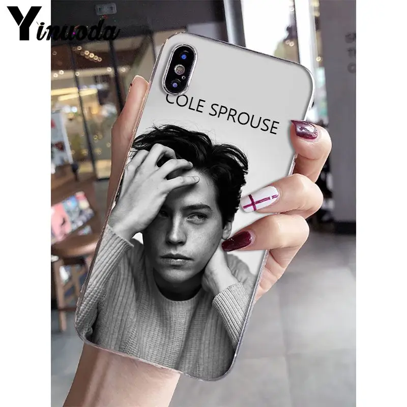 Yinuoda American TV Riverdale Jughead Jones Transparent Cell Phone Case for iPhone X XS MAX 6 6s 7 7plus 8 8Plus 5 5S SE XR