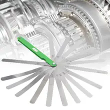 10 шт. 150 мм щуп-щуп 17 лопастей метрический 0,02-1 мм инструмент для измерения толщины щупальный датчик