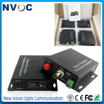 

1Ch CCTV Video Transceiver,20KM,FC,Euro Charger,1CH Video Fiber Transmitter and Receiver,1Ch Digital Video Converter
