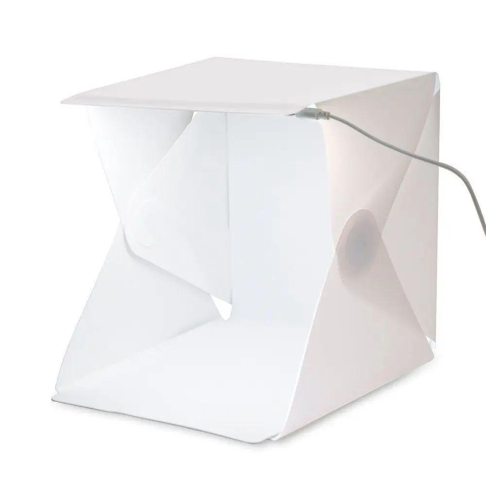 Top Deals Folding Photography Studio Box light box Softbox LED Light box for iPhone Samsung HTC Smartphone Digital DSLR Camera