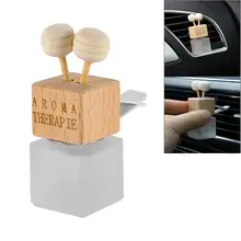 Onever духи кулон освежитель воздуха автомобильный флакон духов для эфирных масел подвесная стеклянная бутылка авто орнамент автомобиль-Стайлинг