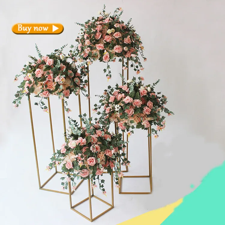 Customize-38cm-table-centerpiece-ball-plant-vine-decor-wedding-backdrop-artificial-flower-ball-silk-floral-bouquet