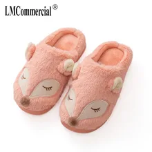 Women Anime Slippers Lovers Warm Woman Slippers Winter Plush Home Floor Shoes House Slippers fur slippers timber land shoes new winter plush slippers women home slippers fashion warm shoes women autumn slippers home shoes for home shoes hot sale