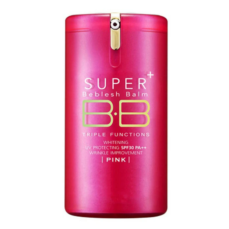 Золото розовый BB крем супер Beblesh Бальзам Make Up Cover Concealer SPF30 PA + + фонд кисти + Яйцо Губка макияж партнер