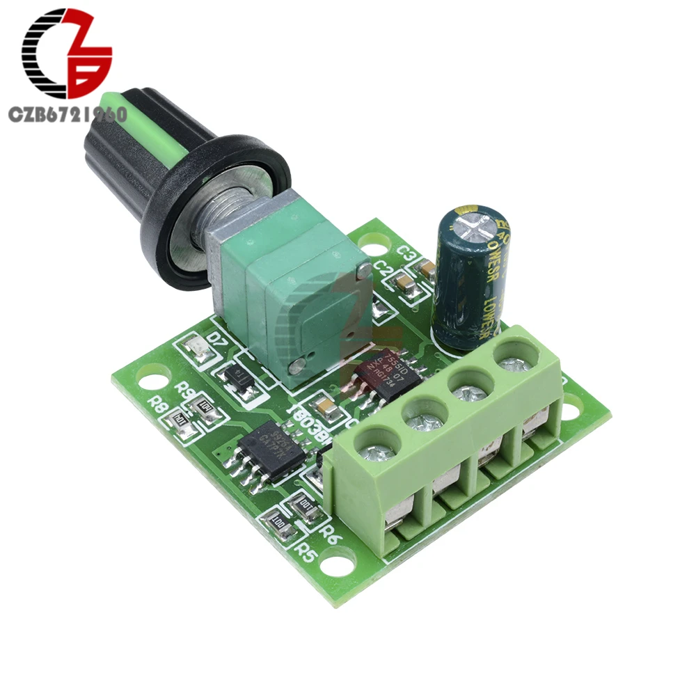 30 Вт Напряжение регулятор 2A DC 1 8 V 15V PWM двигатель Скорость Управление Регулятор