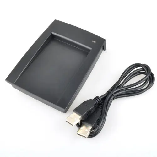

USB Card Reader Connect computer operating RFID EM 125 Khz Card/Keyfobs Reader Read only for access control system