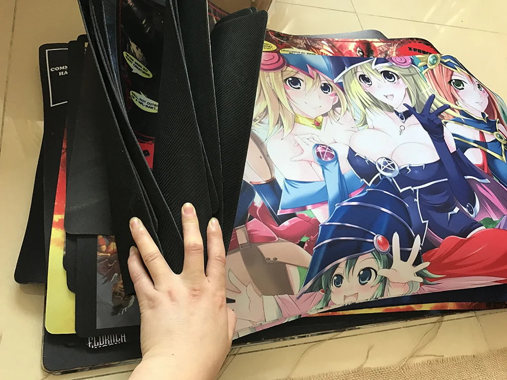 Magical Unhinged Lands Proxy Games Gathering Play Mat - Big Table Liliana Mousepad image 5