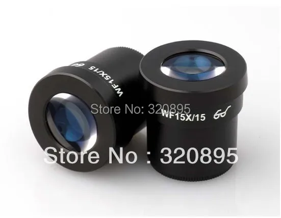 

A Pair of WF15X/15mm Microscope Eyepiece for 30mm Mountting Size