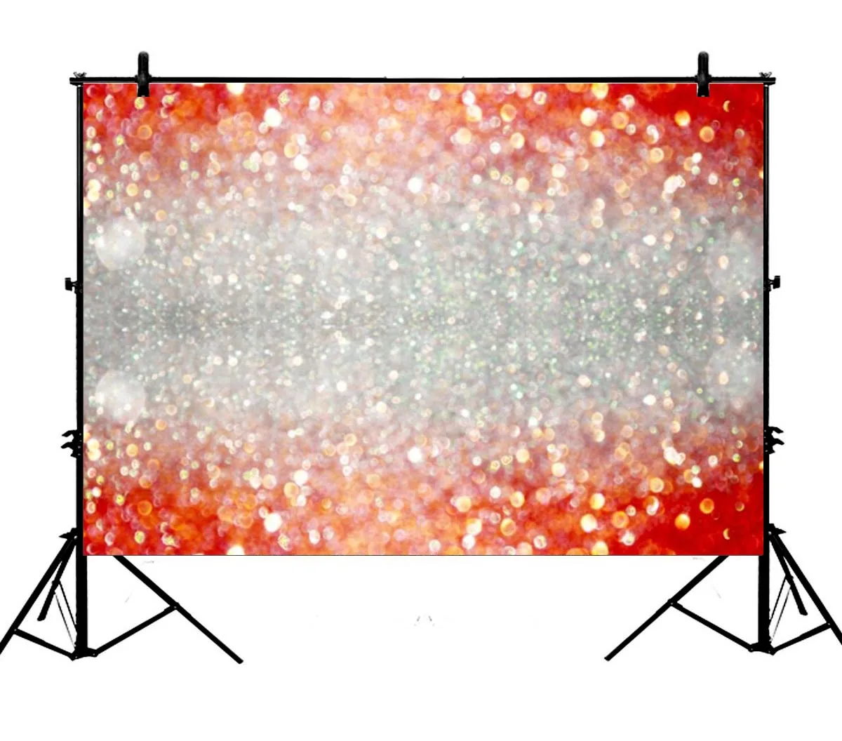 

5x7ft Abstract Texture Blured Silver Pink Glitter Sparkle Polyester Photo Background Portrait Backdrop