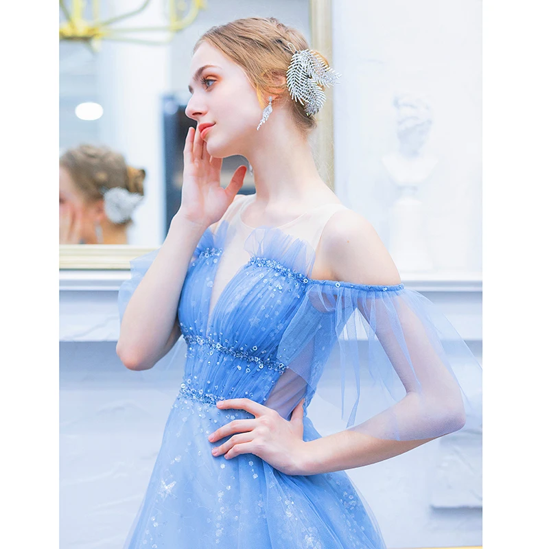 Сексуальное платье с v образным вырезом De Soiree Longue 2020 вечерние платья длинное