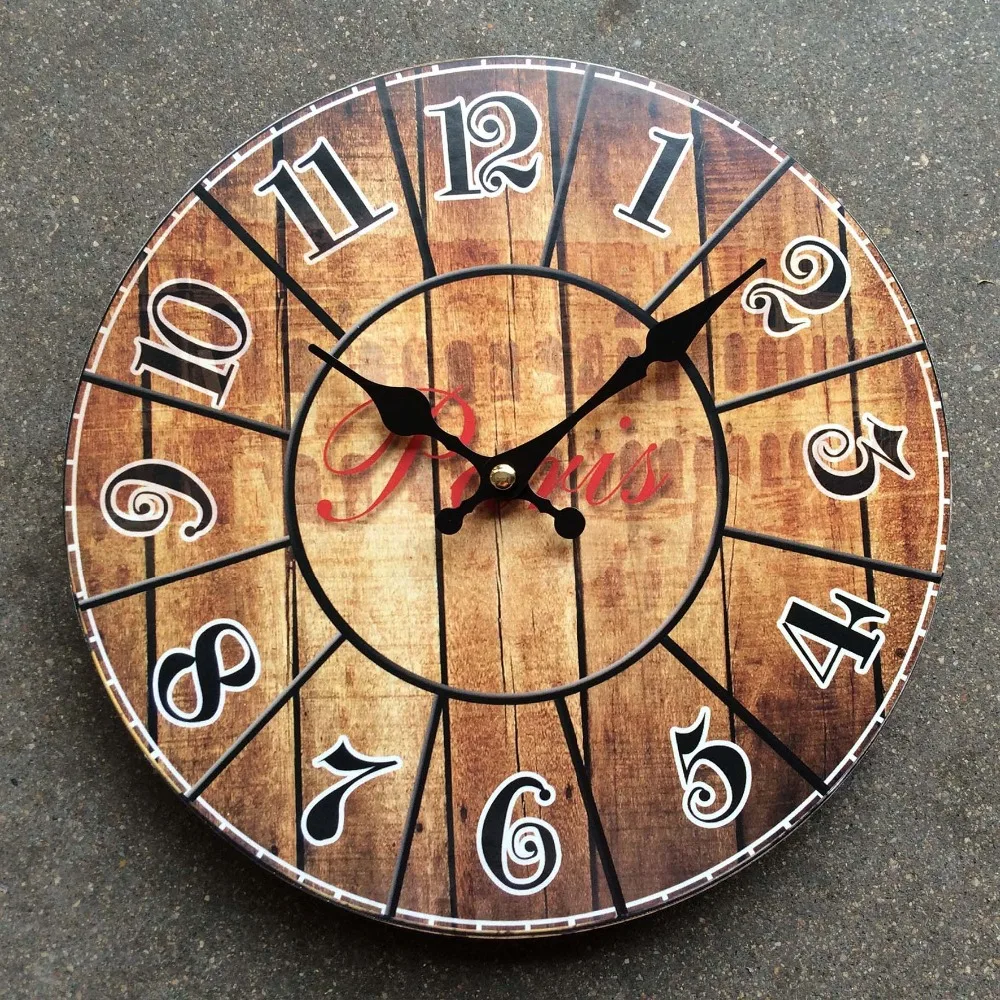 Buy European Paris Wall Clocks France Paris Antiqued