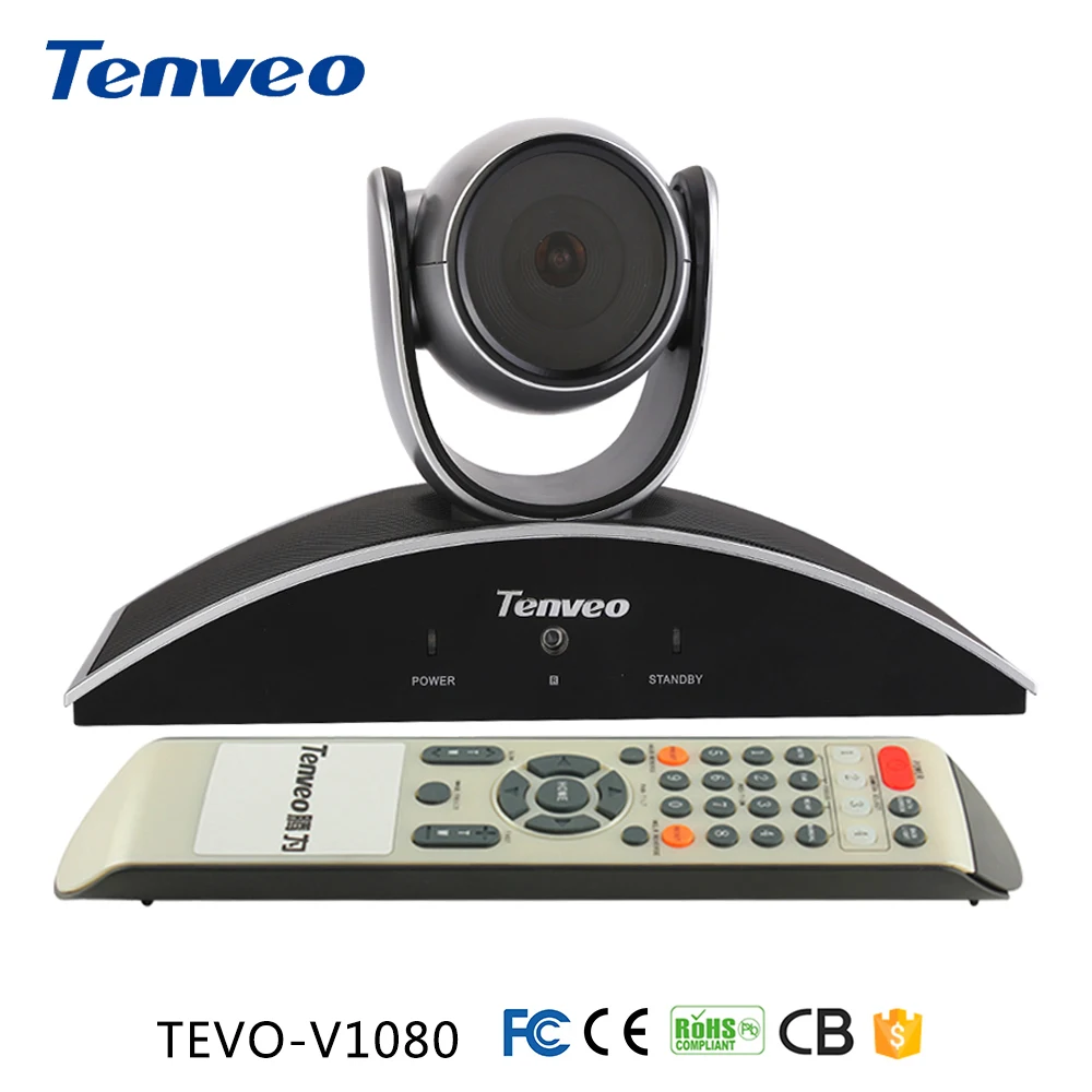 Tenveo V720 HD USB التوصيل والتشغيل 720 P فيديو مؤتمر الثابتة التركيز كاميرا 120 درجة زاوية واسعة جدا كاميرا