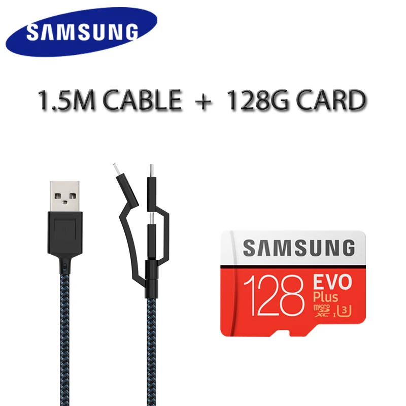 Дешевый Samsung 32 ГБ 64 ГБ micro sd карты памяти EVO Plus 128 ГБ 64 ГБ Class10 TF карты C10 SDHC SDXC UHS 1 Sdcard micro sd карты памяти