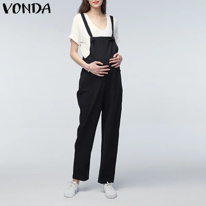 Брюки для беременных VONDA 2021 Комбинезоны женский комбинезон повседневные
