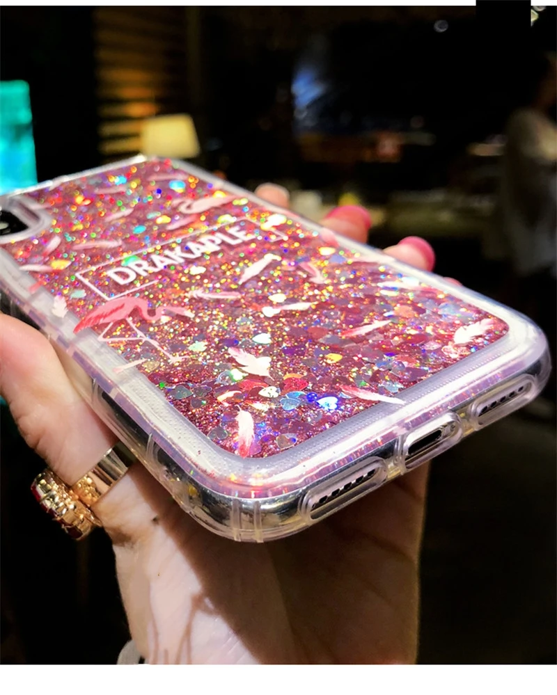 Glitter Liquid Quicksands Soft Silicone Case for Huawei P30 Pro P20 P10 P9 P8 Lite 2017 Mate 20 X 10 9 P Smart Plus 2019 Cases