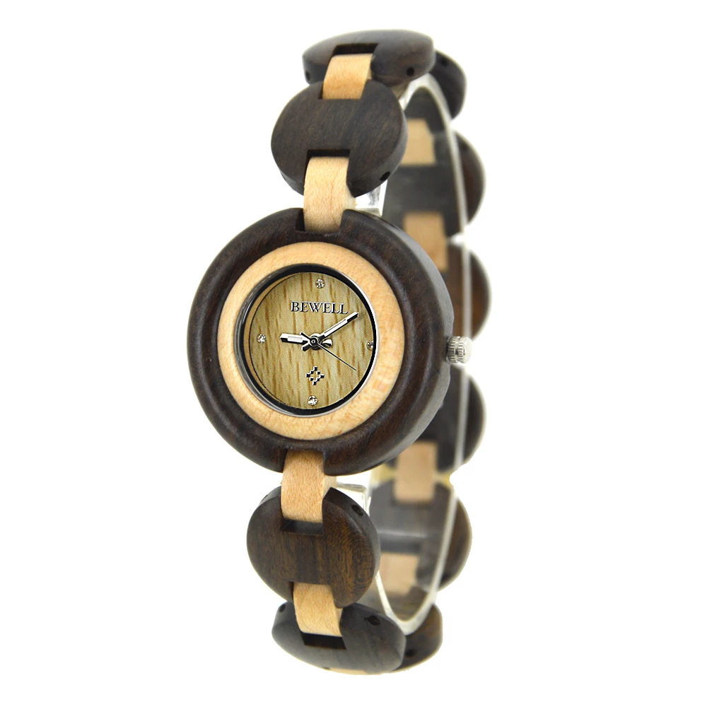 BEWELL WOODEN WATCH