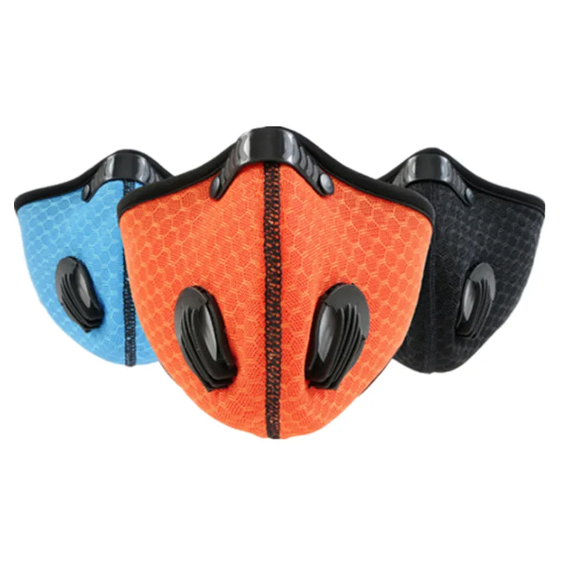 

PM2.5 Outdoor Face Shield Cycling Mask Dustproof Anti Smog Training Running Masks Anti Pollution Breathable Nylon Bike Face Mask