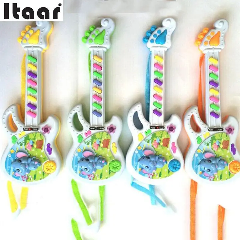 Musical Electronic Guitar Toy Educational Toys Early Toddler For Baby