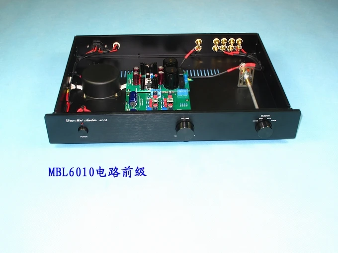 Готовый YS Audio имитация MBL6010D Предварительный усилитель с 4 входами RCA|Усилители