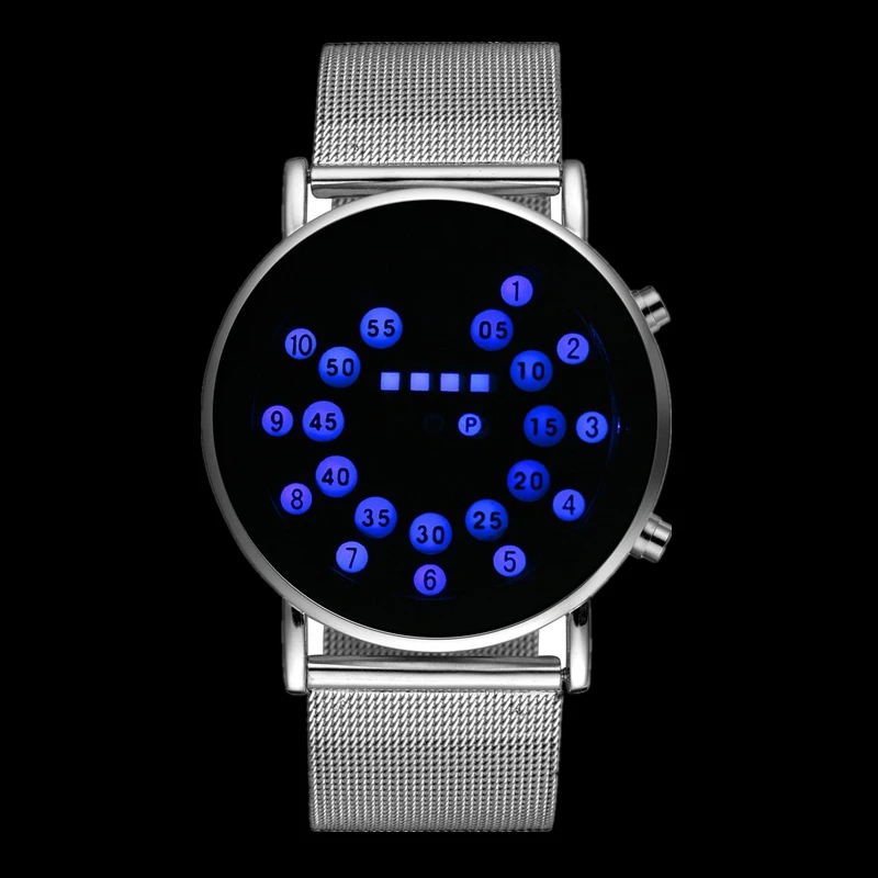 メンズ電子スポーツウォッチ 高級 クリエイティブ デジタル トレンディ プロモーション Hombre Hombre Reloj Aliexpress