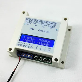 

Four-way timer relay Independent timing cycle Voltage signal trigger delay switch PTR4-IND