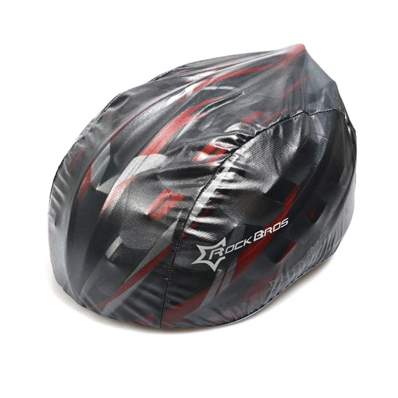 ROCKBROS велосипедные шлемы дождевики ветрозащитные водонепроницаемые пылезащитные дождевики MTB дорожный велосипед велосипедный шлем защитный чехол