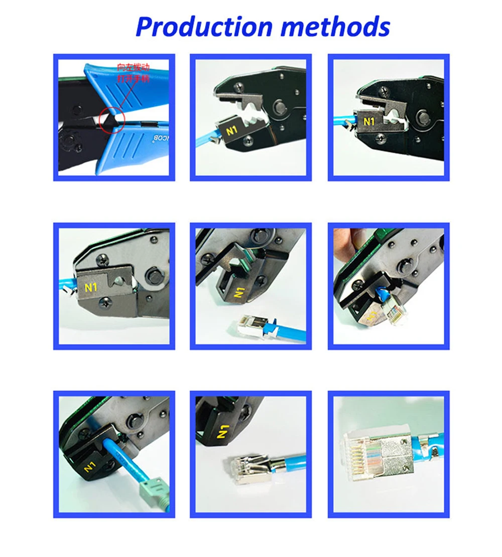 xintylink ethernet cable connector rj45 plug cat6 network rj 45 8p8c modular cat 6 terminals stp shielded gold plated 50u xintylink ethernet cable connector rj45 plug cat6 network rj 45 8p8c modular cat 6 terminals stp shielded gold plated 50u
