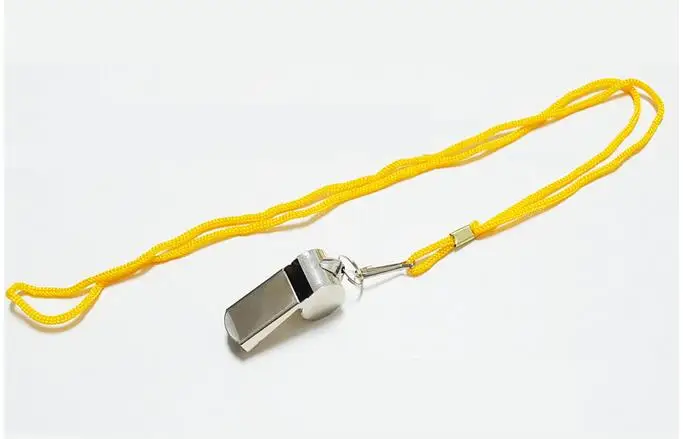 الجملة الفولاذ المقاوم للصدأ الحكم صافرة في الهواء الطلق المشي صفارة إنقاذ كرة السلة كرة القدم التشجيع صافرة