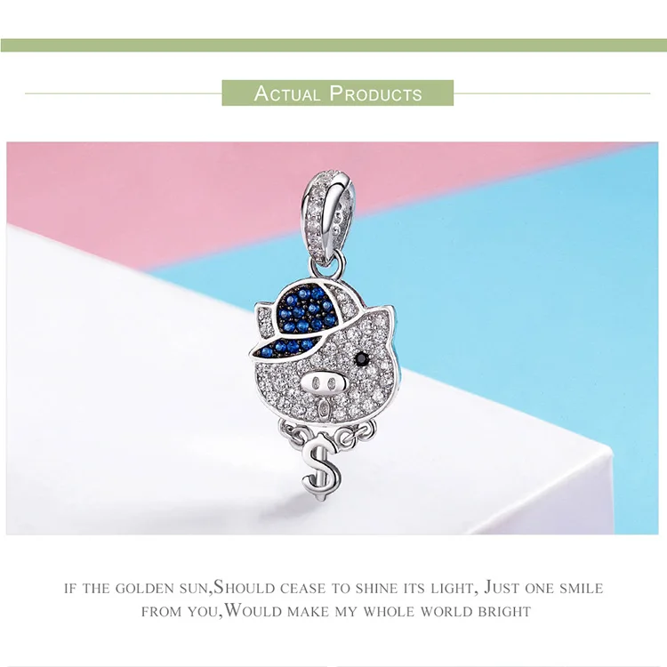 Fit Pandora браслет ожерелье подвеска Подвески для женщин 925 стерлингового серебра Мода ювелирных изделий