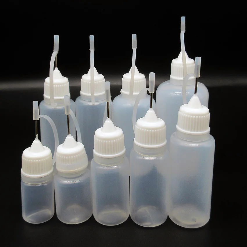 PE needle cap bottles