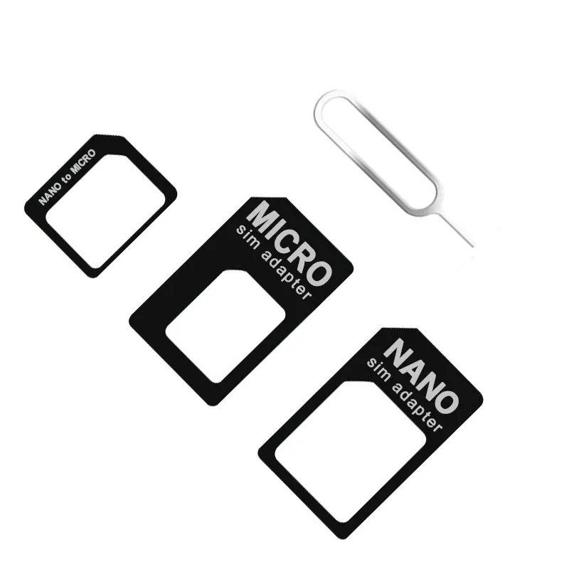 Конвертировать Nano sim карты в Micro стандартный адаптер стенд размер сим для iPhone X 7 8