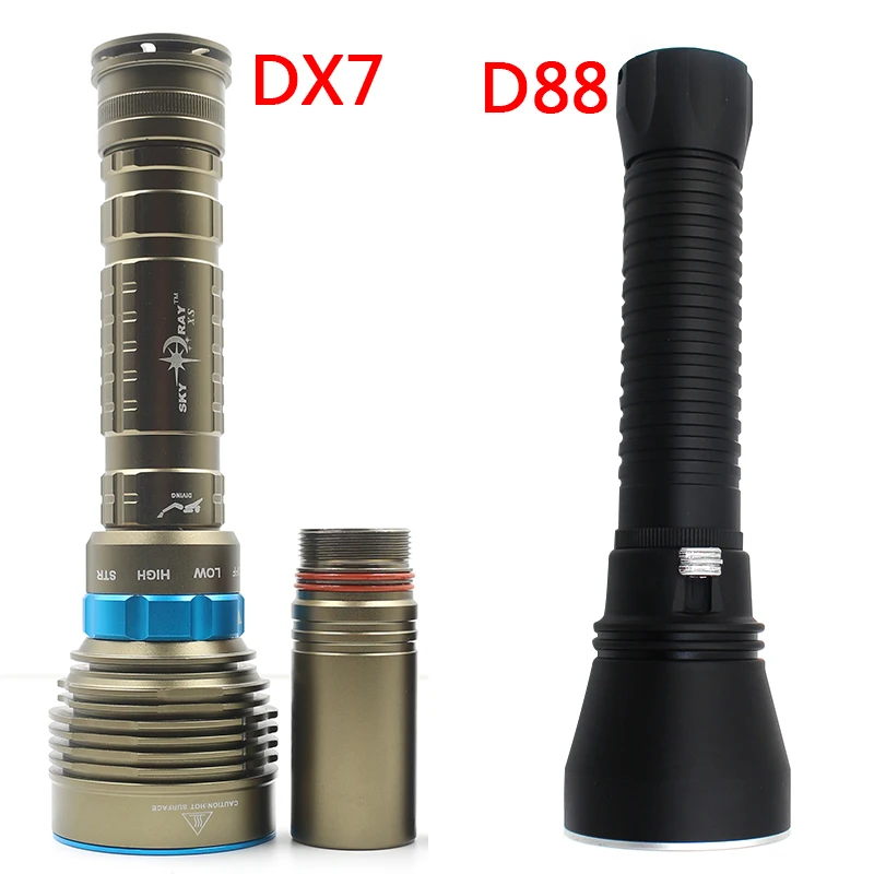 Litwod Z25D88 светодиодный фонарь для дайвинга оригинальный CREE XLamp XHP70 5000LM